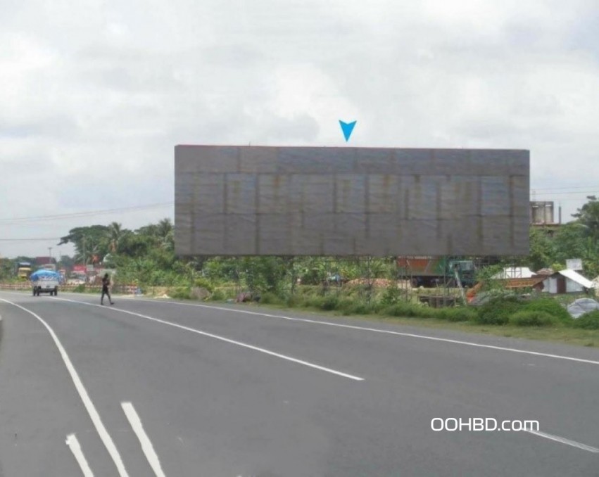 Billboard at Daudkandi Y-Junction, Dhaka-Ctg Highw