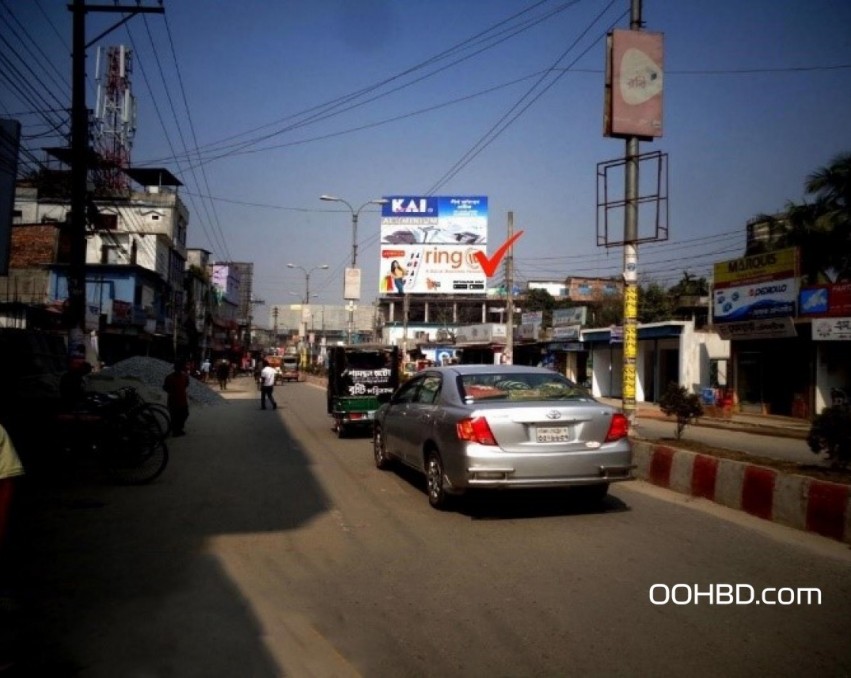 Billboard at Rangpur Station Road Grand Hotel Moor